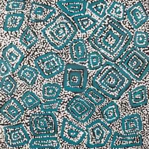 Wanakiji Jukurrpa (Bush Tomato Dreaming) by Teranie Nangala Williams