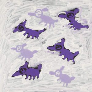 Mina Mina Jukurrpa (Mina Mina Dreaming) by Saraeva Napangardi Marshall