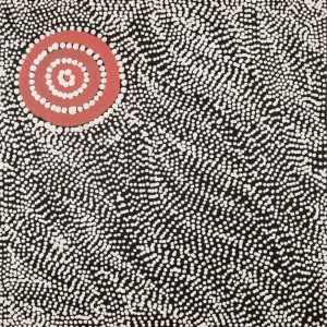 Yanjirlpirri or Napaljarri-Warnu Jukurrpa (Star or Seven Sisters Dreaming) by Justinna Napaljarri Sims