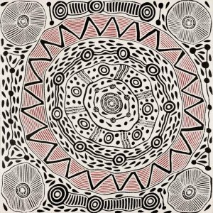 Pikilyi Jukurrpa (Vaughan Springs Dreaming) by Ursula Napangardi Hudson