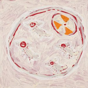 Mina Mina Jukurrpa (Mina Mina Dreaming) by Saraeva Napangardi Marshall