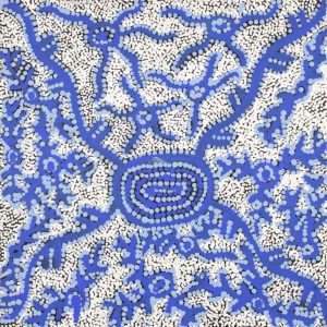 Watiya-warnu Jukurrpa (Seed Dreaming) by Tanya Nungarrayi Collins
