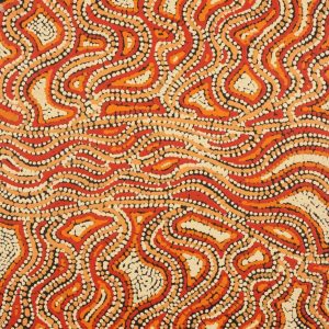 Mina Mina Jukurrpa (Mina Mina Dreaming) by Valda Napangardi Granites