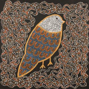 Ngalyipi Jukurrpa (Snakevine Dreaming) - Mina Mina by Geraldine Napangardi Granites by Geraldine Napangardi Granites