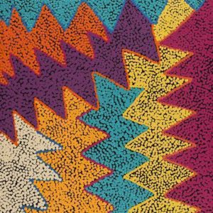 Pikilyi Jukurrpa (Vaughan Springs Dreaming) by Selina Napanangka Fisher