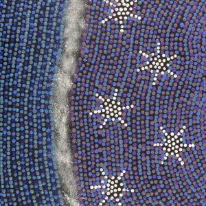 Napaljarri-warnu Jukurrpa (Seven Sisters Dreaming) by Lyn Nungarrayi Sims