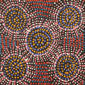 Jintiparnta Jukurrpa (Desert Truffle Dreaming) - Mina Mina by Tina Napangardi Martin