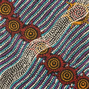Napaljarri-warnu Jukurrpa (Seven Sisters Dreaming) by Shanna Napanangka Williams