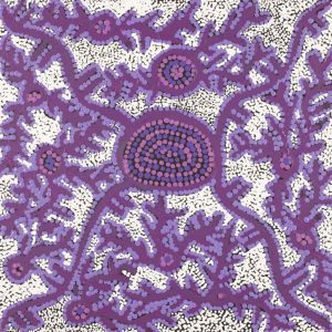 Watiya-warnu Jukurrpa (Seed Dreaming) by Tanya Nungarrayi Collins