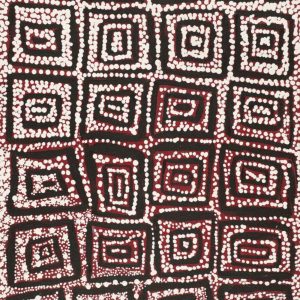 Wanakiji Jukurrpa (Bush Tomato Dreaming) by Teranie Nangala Williams