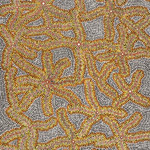 Ngurlu Jukurrpa (Native Seed Dreaming) by Geraldine Napurrurla Langdon