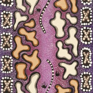 Wardapi Jukurrpa (Goanna Dreaming) - Yarripilangu by Bethany Nakamarra Langdon