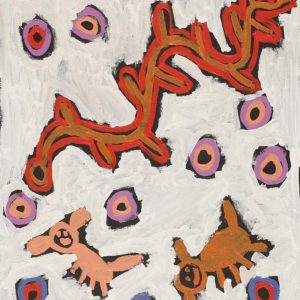 Mina Mina Jukurrpa (Mina Mina Dreaming) by Saraeva Napangardi Marshall