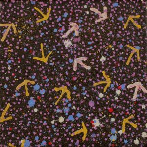 Yankirri Jukurrpa (Emu Dreaming) - Ngarlikirlangu by Warlukurlangu Artists