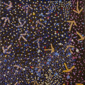 Yankirri Jukurrpa (Emu Dreaming) - Ngarlikirlangu by Warlukurlangu Artists