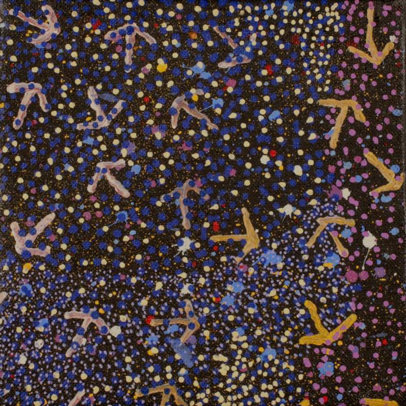 Yankirri Jukurrpa (Emu Dreaming) - Ngarlikirlangu by Warlukurlangu Artists