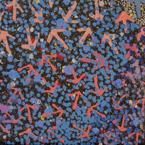 Yankirri Jukurrpa (Emu Dreaming) - Ngarlikirlangu by Warlukurlangu Artists