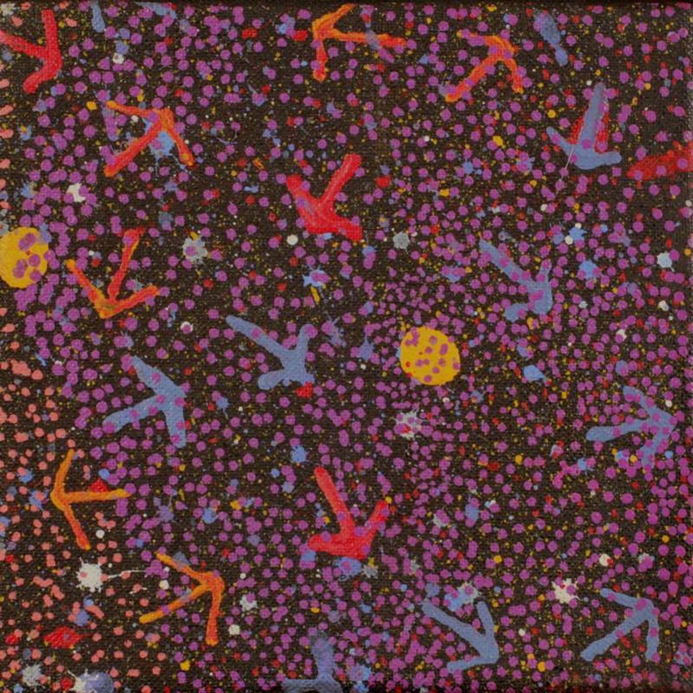 Yankirri Jukurrpa (Emu Dreaming) - Ngarlikirlangu by Warlukurlangu Artists
