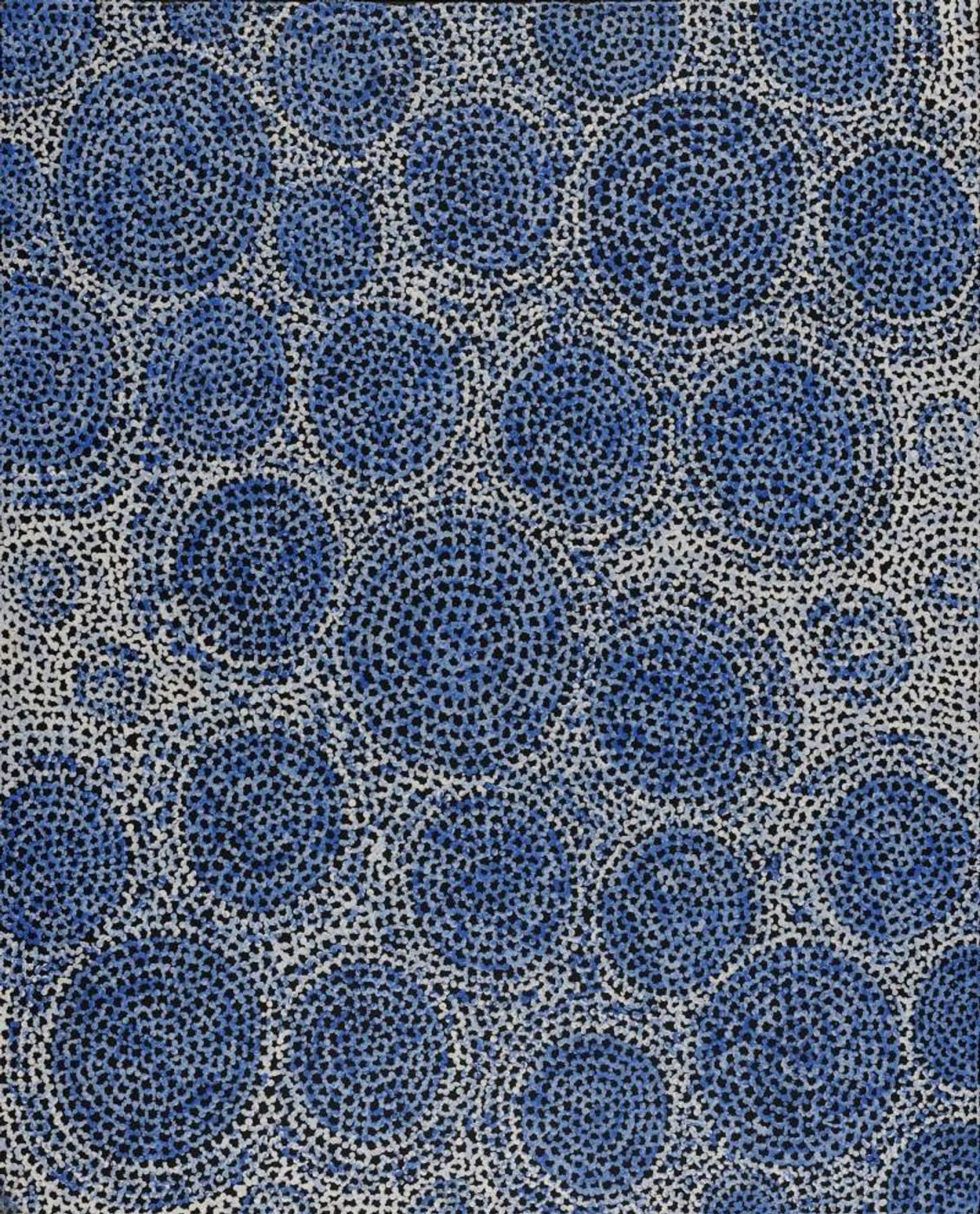 Pamapardu Jukurrpa (Flying Ant Dreaming) - Warntungurru by Vanessa Nampijinpa Brown