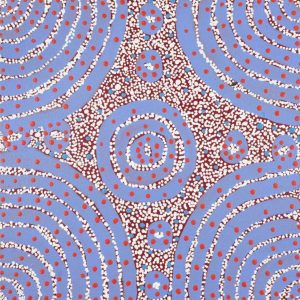 Wanakiji Jukurrpa (Bush Tomato Dreaming) by Teranie Nangala Williams