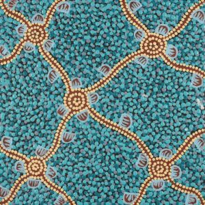 Wardapi Jukurrpa (Goanna Dreaming) - Yarripilangu by Melissa Napangardi Williams