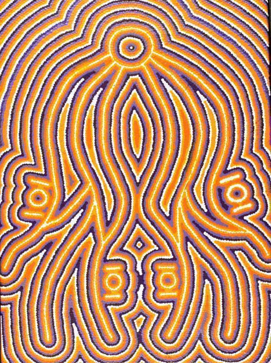 Ngapa Jukurrpa (Water Dreaming) - Pirlinyarnu by Mahalia Nampijinpa Hargraves