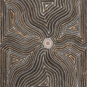 Watiya-warnu Jukurrpa (Seed Dreaming) by Marshall Jangala Robertson