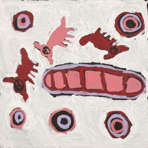 Mina Mina Jukurrpa (Mina Mina Dreaming) by Saraeva Napangardi Marshall