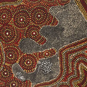 Wanakiji Jukurrpa (Bush Tomato Dreaming) by Selma Napanangka Tasman