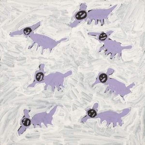 Mina Mina Jukurrpa (Mina Mina Dreaming) by Saraeva Napangardi Marshall