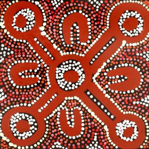 Yanjirlpiri Jukurrpa (Star Dreaming) by Rachel Leah Napaljarri Sims