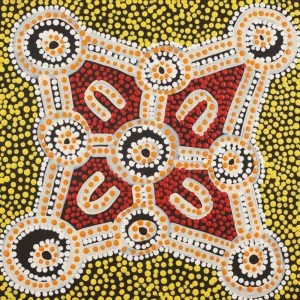 Yanjirlpiri Jukurrpa (Star Dreaming) by Rachel Leah Napaljarri Sims