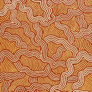 Ngapa Jukurrpa (Water Dreaming)  - Mikanji by Julie Napaljarri Dempsey