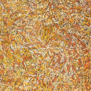 Purrpalanji (Skinny Bush Banana) Jukurrpa by Nola Napangardi Fisher