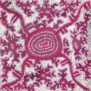 Watiya-warnu Jukurrpa (Seed Dreaming) by Tanya Nungarrayi Collins
