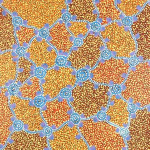 Wardapi Jukurrpa (Goanna Dreaming) - Yarripilangu by Melissa Napangardi Williams