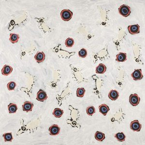 Mina Mina Jukurrpa (Mina Mina Dreaming) by Saraeva Napangardi Marshall