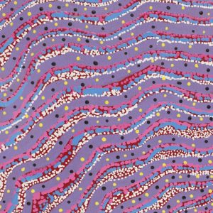 Wanakiji Jukurrpa (Bush Tomato Dreaming) by Teranie Nangala Williams