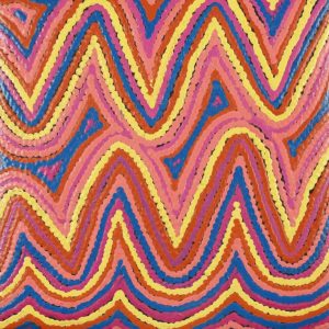 Pikilyi Jukurrpa (Vaughan Springs Dreaming) by Selina Napanangka Fisher