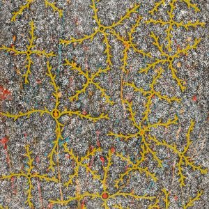 Ngurlu Jukurrpa (Native Seed Dreaming) by Geraldine Napurrurla Langdon