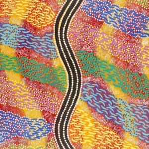 Wanakiji Jukurrpa (Bush Tomato Dreaming) by Ruth Napangardi Langdon