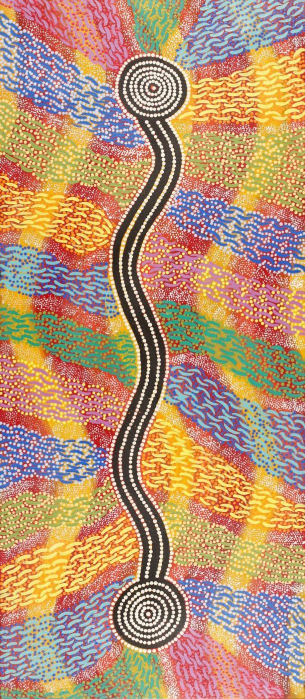 Wanakiji Jukurrpa (Bush Tomato Dreaming) by Ruth Napangardi Langdon
