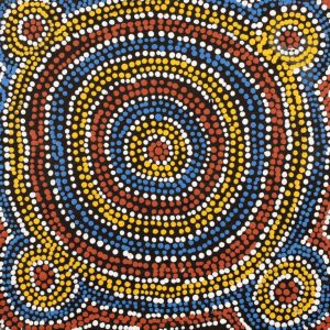 Wanakiji Jukurrpa (Bush Tomato Dreaming) by Teranie Nangala Williams
