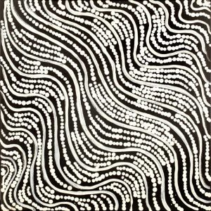 Ngalyipi Jukurrpa (Snakevine Dreaming) - Mina Mina by Valda Napangardi Granites