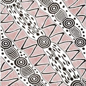 Pikilyi Jukurrpa (Vaughan Springs Dreaming) by Ursula Napangardi Hudson