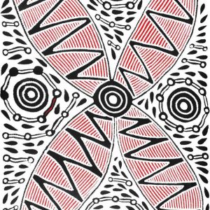 Pikilyi Jukurrpa (Vaughan Springs Dreaming) by Ursula Napangardi Hudson