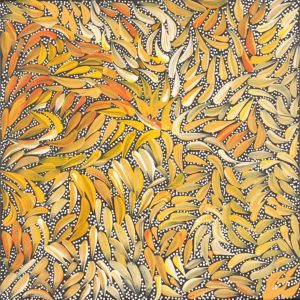 Purrpalanji (Skinny Bush Banana) Jukurrpa by Nola Napangardi Fisher