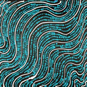 Ngalyipi Jukurrpa (Snakevine Dreaming) - Mina Mina by Valda Napangardi Granites