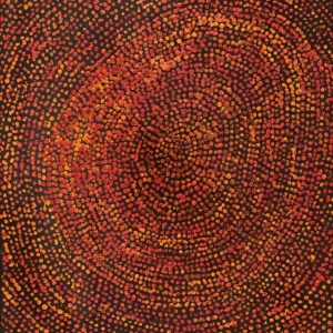 Ngapa Jukurrpa (Water Dreaming)  -  Puyurru by Sarah Napurrurla Leo