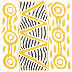 Pikilyi Jukurrpa (Vaughan Springs Dreaming) by Ursula Napangardi Hudson